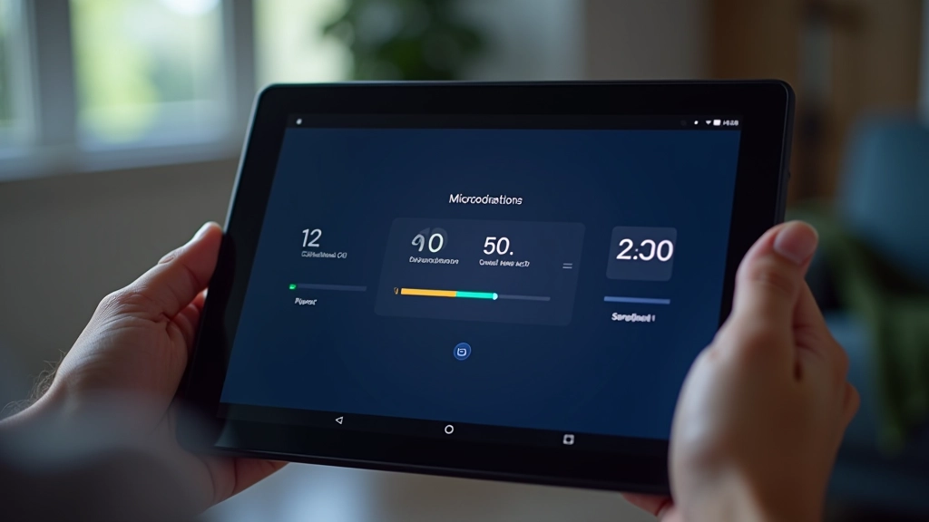 Loading spinner animations and skeleton screen mockups displayed on tablet device